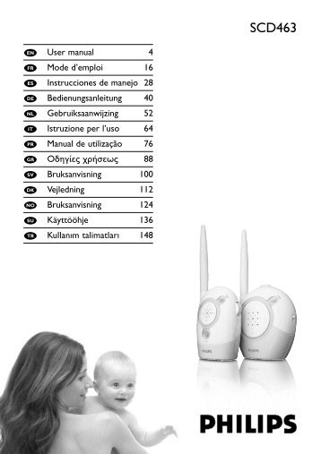 Philips Ãcoute-bÃ©bÃ© analogique - Mode dâemploi - TUR