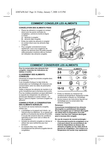 KitchenAid S 32/08 - Freezer - S 32/08 - Freezer FR (850794580000) Istruzioni per l'Uso