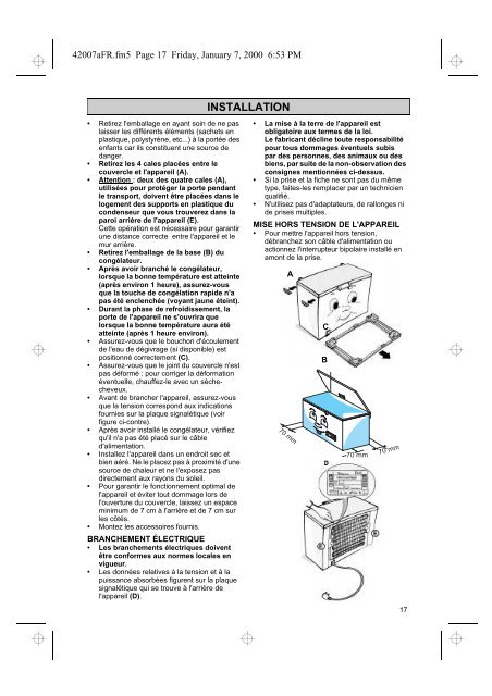 KitchenAid S 32/08 - Freezer - S 32/08 - Freezer FR (850794580000) Istruzioni per l'Uso