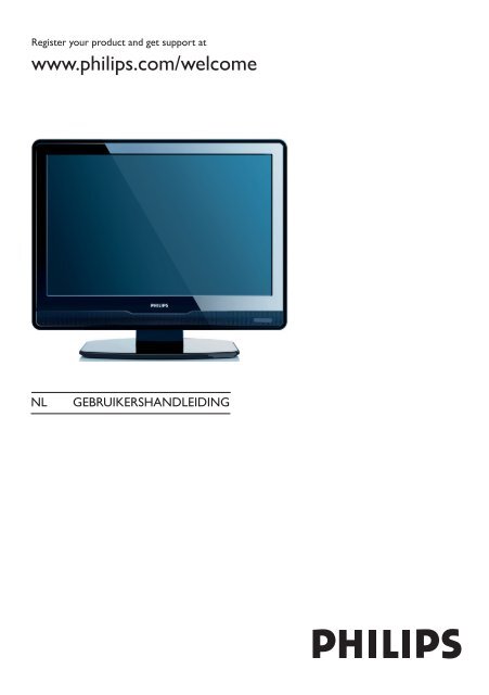 Philips T&eacute;l&eacute;viseur LCD professionnel - Mode d&rsquo;emploi - NLD