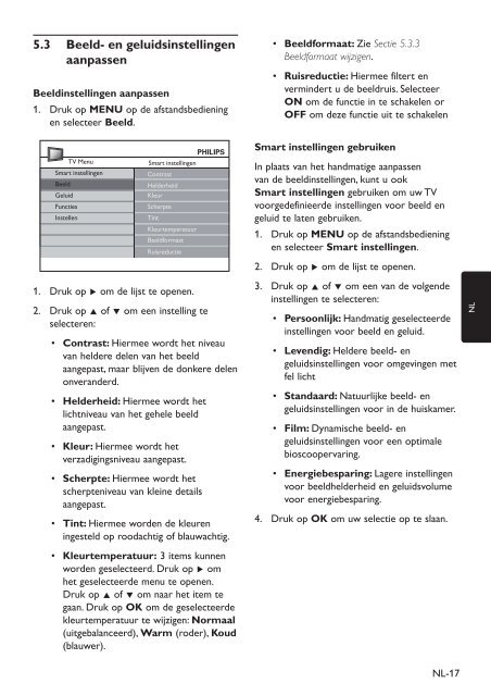 Philips T&eacute;l&eacute;viseur LCD professionnel - Mode d&rsquo;emploi - NLD