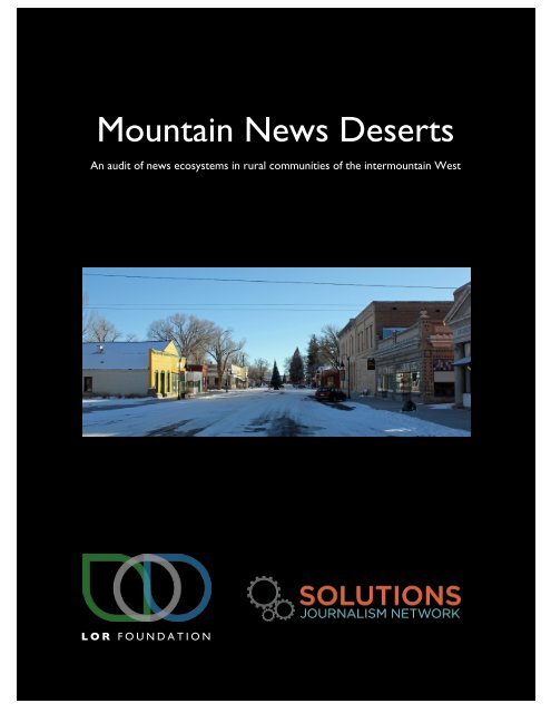 Mountain News Deserts