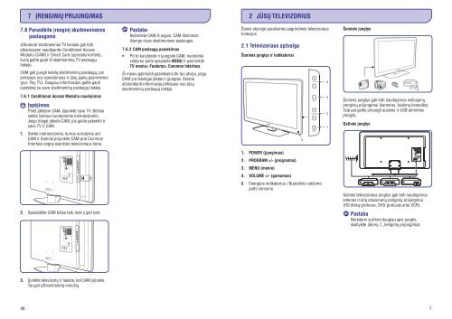 Philips TV LCD - Mode d&rsquo;emploi - LIT