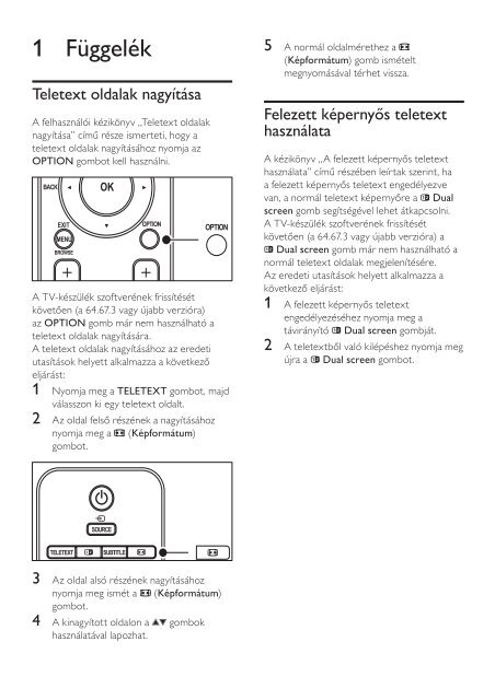 Philips TV LCD - Mode d&rsquo;emploi - HUN