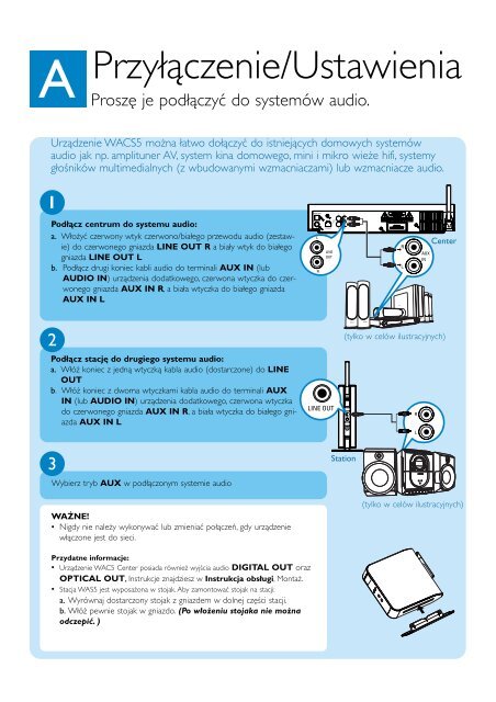 Philips Streamium Streamium Audio - Guide de mise en route - POL