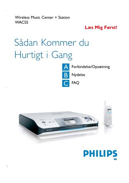 Philips Streamium Streamium Audio - Guide de mise en route - DAN