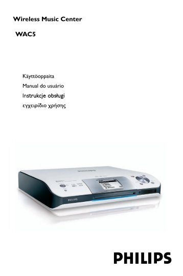 Philips Streamium Streamium Audio - Mode dâemploi - POL