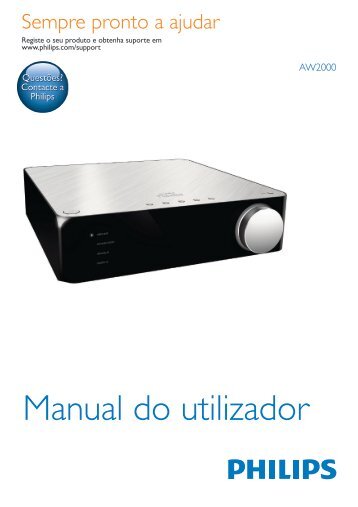 Philips Fidelio RÃ©cepteur hi-fi sans fil A2 - Mode dâemploi - POR