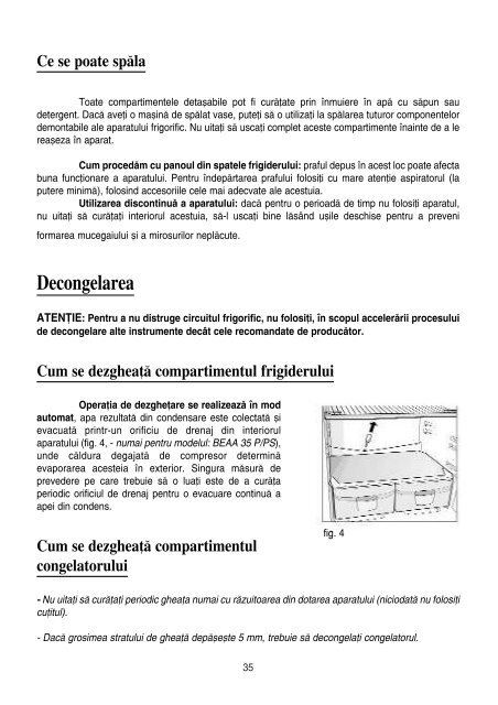 KitchenAid NBAA 34 NF NX - Refrigerator - NBAA 34 NF NX - Refrigerator RO (F053882) Istruzioni per l'Uso