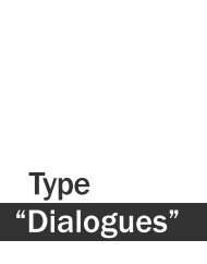 Type Dialogues