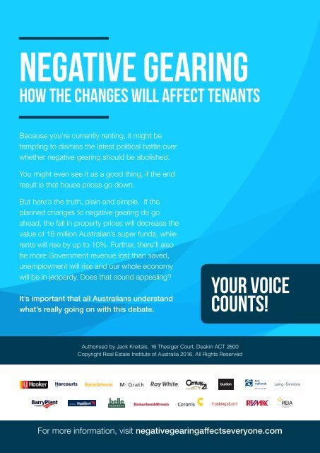 NEGATIVE GEARING