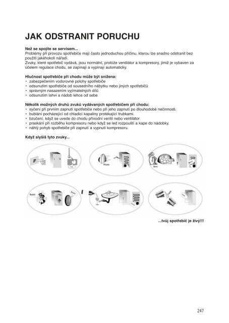 KitchenAid 20RA-D3 SF - Side-by-Side - 20RA-D3 SF - Side-by-Side CS (858641236000) Istruzioni per l'Uso