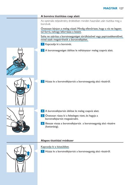 Philips Shaver series 9000 Rasoir &eacute;lectrique rasage &agrave; sec ou sous l'eau - Mode d&rsquo;emploi - SLV