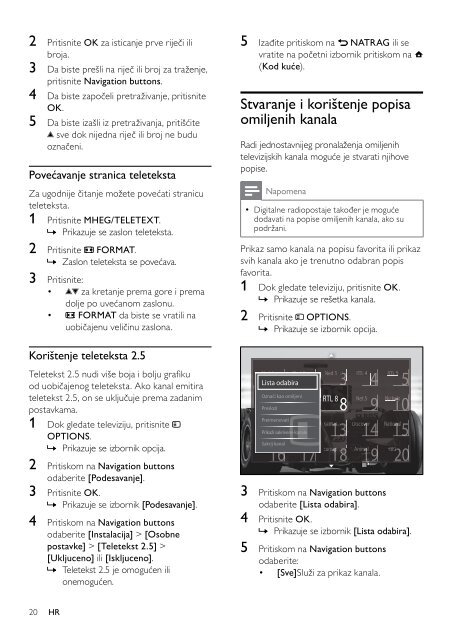 Philips TV LCD - Mode d&rsquo;emploi - HRV