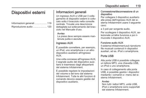 Opel Insignia Infotainment Manual MY 16.5 - Insignia Infotainment Manual MY 16.5 manuale