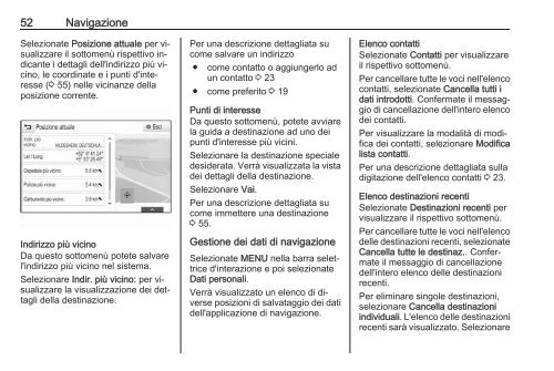 Opel Insignia Infotainment Manual MY 16.5 - Insignia Infotainment Manual MY 16.5 manuale