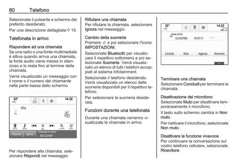 Opel Insignia Infotainment Manual MY 16.5 - Insignia Infotainment Manual MY 16.5 manuale