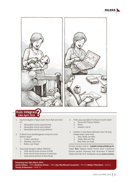 Majalah Integrasi Edisi 15 (April 2016).compressed