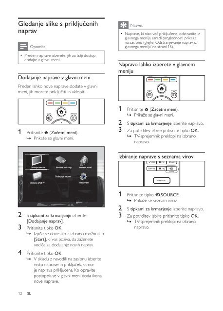 Philips TV LCD - Mode d&rsquo;emploi - SLV