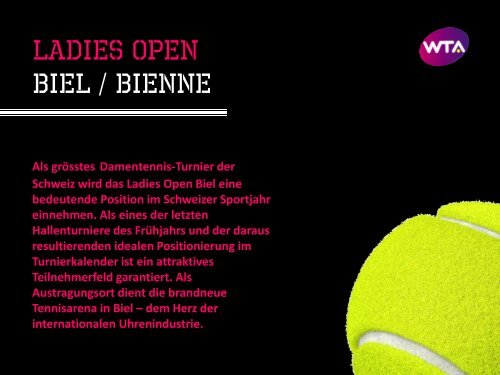 Ladies Open Biel