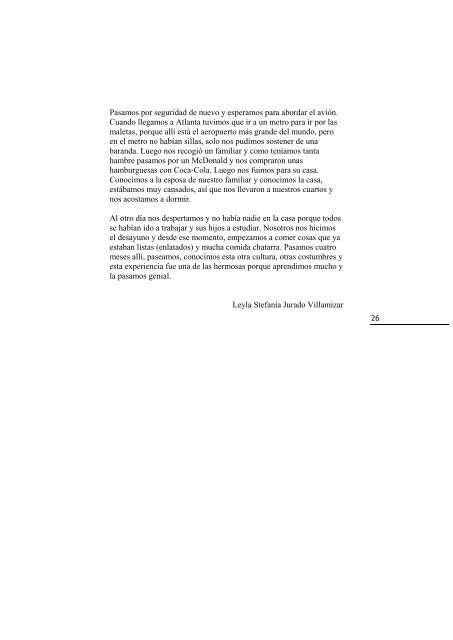Antología de Crónicas Proyecto Pedagógico Práctica - Universidad Industrial de Santander