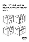Ikea REALISTISK forno - 20300922 - Istruzioni di montaggio