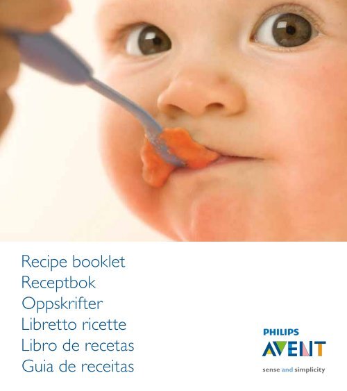 Philips AVENT Robot cuiseur vapeur et mixeur - Livre de recettes - ESP