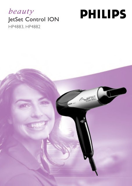 Philips S&egrave;che-cheveux - Mode d&rsquo;emploi - MSA