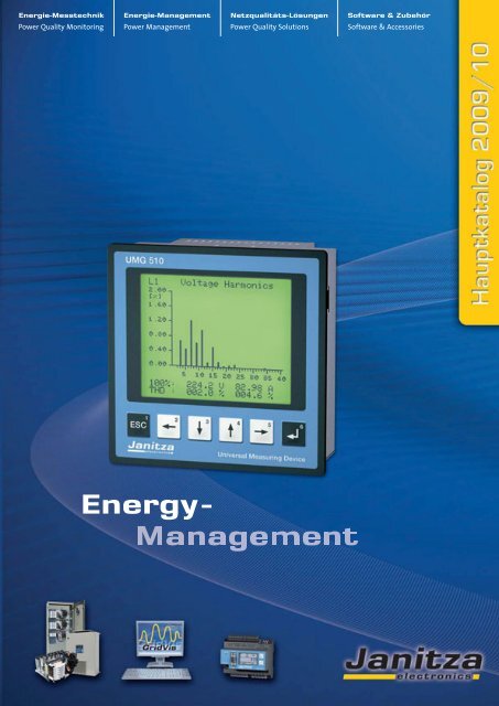 Energie-Management Power Management - Janitza Electronics GmbH