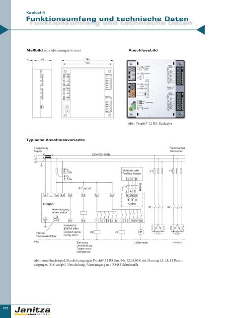 Energie-Management Power Management - Janitza Electronics GmbH