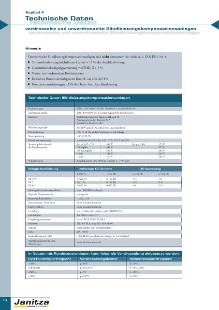 Energie-Management Power Management - Janitza Electronics GmbH