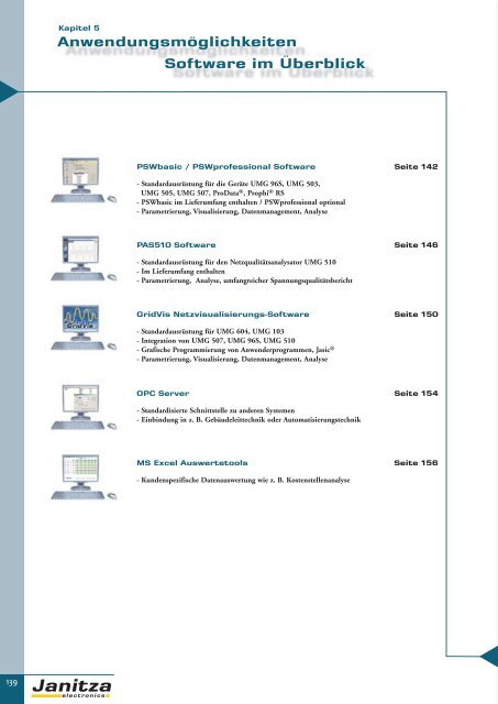 Energie-Management Power Management - Janitza Electronics GmbH