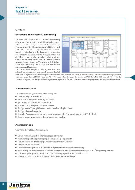 Energie-Management Power Management - Janitza Electronics GmbH