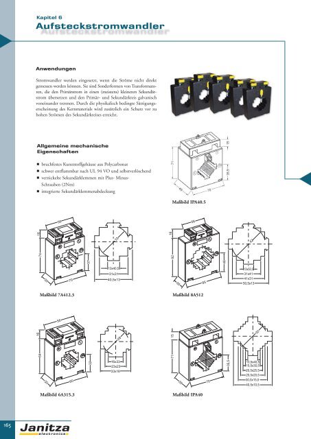 Energie-Management Power Management - Janitza Electronics GmbH