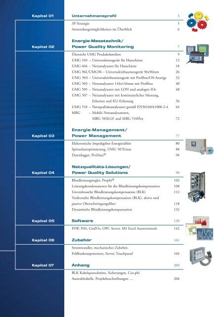 Energie-Management Power Management - Janitza Electronics GmbH