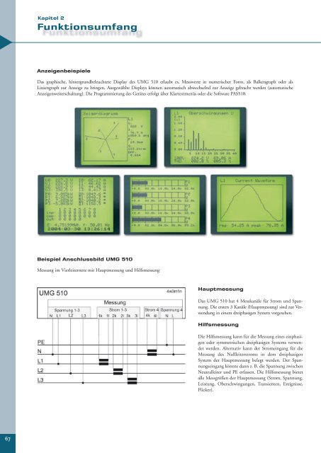 Energie-Management Power Management - Janitza Electronics GmbH