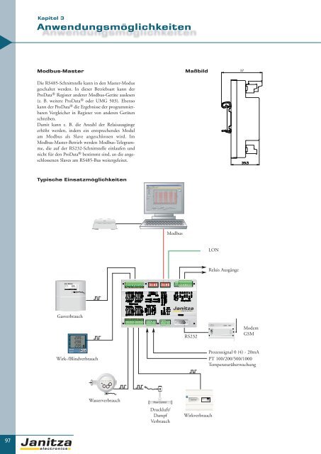 Energie-Management Power Management - Janitza Electronics GmbH