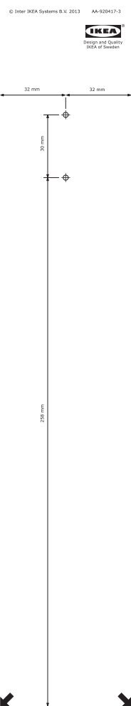 Ikea VARIERA / UTRUSTA secchio immondizie per mobile - S19017618 - Manuali