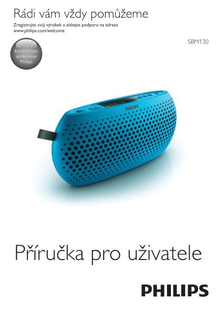 Philips Enceinte portable - Mode d&rsquo;emploi - CES