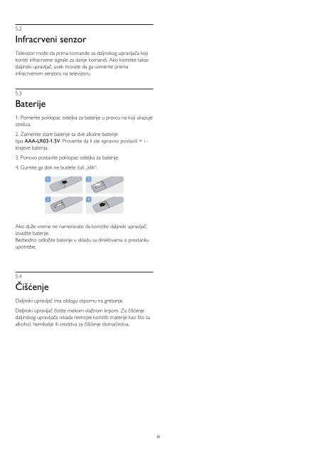 Philips 4000 series T&eacute;l&eacute;viseur LED Full HD - Mode d&rsquo;emploi - SRP
