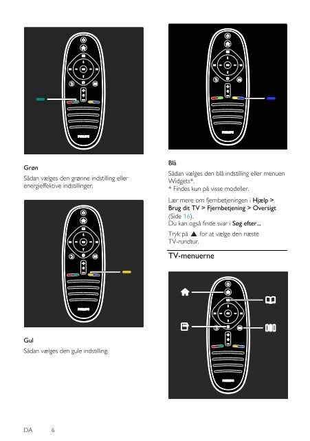 Philips T&eacute;l&eacute;viseur LED - Mode d&rsquo;emploi - DAN