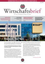 Vorteile für Sie: - SRW die Finanzplaner AG