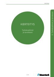 Maanterä Oy | Kierteitys | Työkalupitimet ja tarvikkeet