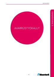 Maanterä Oy | Avarrustyökalut