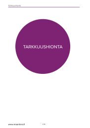 Maanterä Oy | Tarkkuushionta