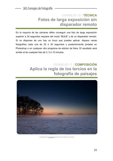 365 Consejos de fotografia