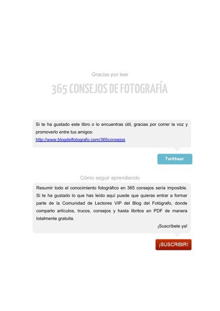 365 Consejos de fotografia