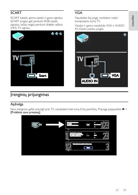 Philips 7000 series T&eacute;l&eacute;viseur LED Smart TV - Mode d&rsquo;emploi - LIT