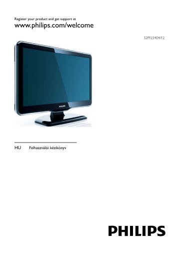 Philips TV LCD - Mode dâemploi - HUN