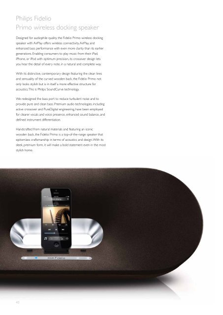 Philips Fidelio Casque Bluetooth - Brochure - ENG